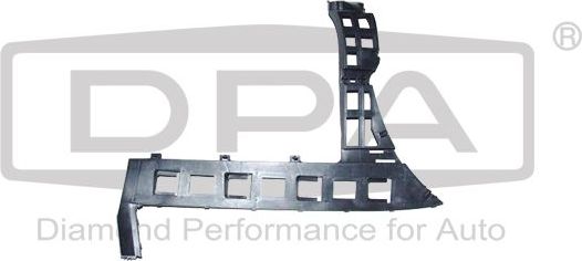 Кронштейн бампера DPA задний левый для Volkswagen Passat B6 2005-2010. Артикул 88070117902