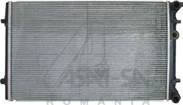 Радиатор охлаждения двигателя ASAM. Артикул 55178