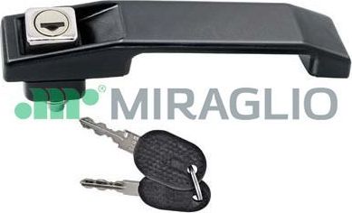 Ручка двери Miraglio (полимерный материал) передняя левая для Fiat Ducato I 1985-1990. Артикул 80/267