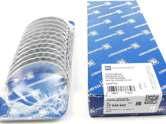 Вкладыши шатунные Kolbenschmidt для Audi Q7 II (4M) 2015-2019. Артикул 77948600