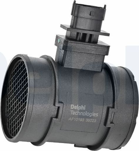 Датчик массового расхода воздуха (ДМРВ) Delphi. Артикул AF10193-12B1
