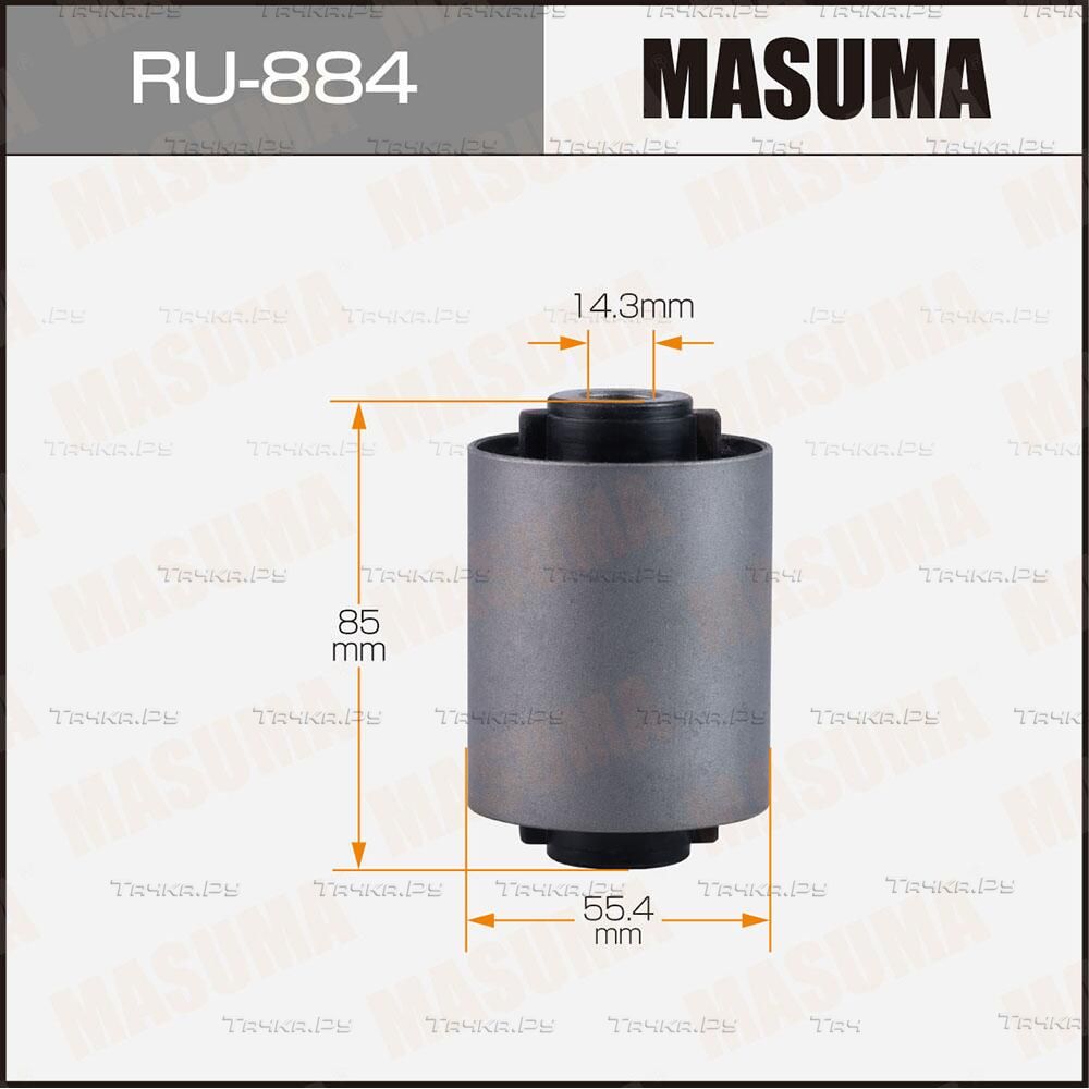 Сайлентблок (Masuma). Артикул RU884