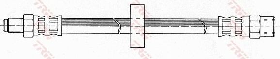 Тормозной шланг TRW. Артикул PHB197