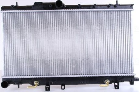 Радиатор охлаждения двигателя Nissens для Subaru Impreza II 2000-2007. Артикул 64123