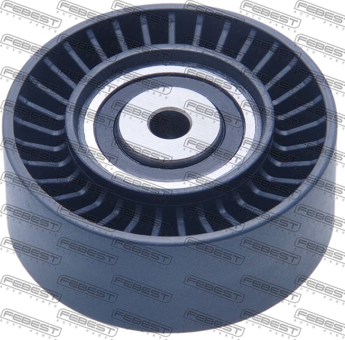 Направляющий (ведущий) ролик приводного поликлинового ремня Febest. Артикул 0488-NA8W