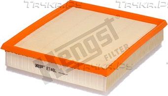 Воздушный фильтр Hengst для Opel Movano II 2003-2010. Артикул E746L