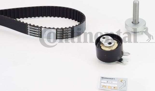 Ремень ГРМ с роликами (комплект) ContiTech. Артикул CT1184K2