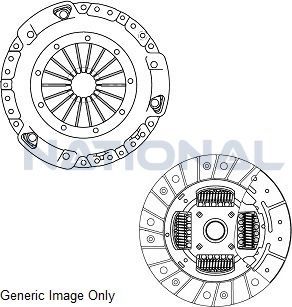 Сцепление (комплект) National. Артикул CK9237
