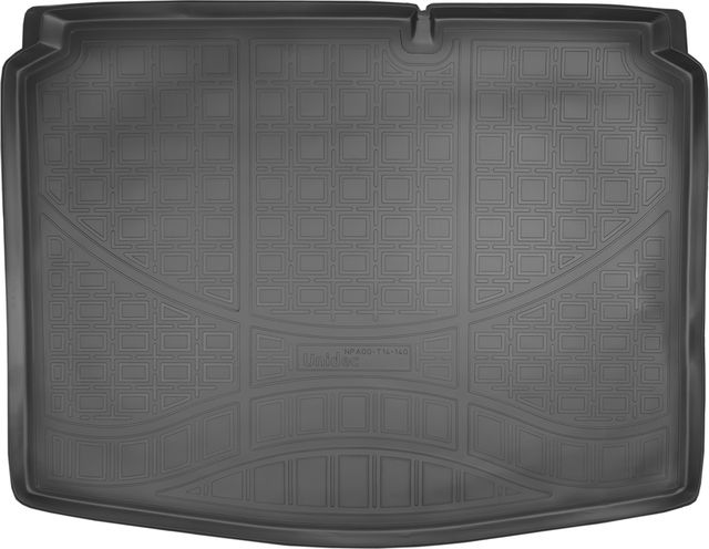 Коврик Норпласт для багажника Citroen C4 II хэтчбек 2011-2026. Артикул NPA00-T14-140