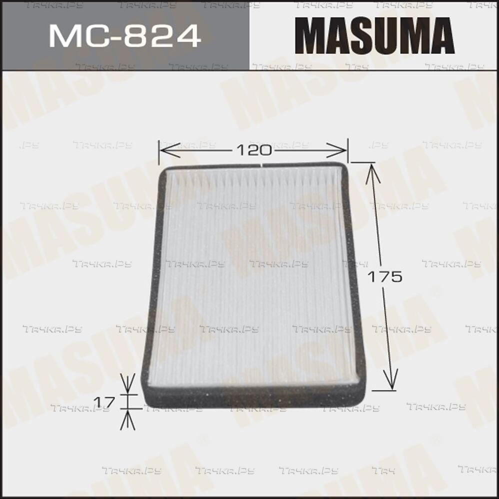 Салонный фильтр Masuma. Артикул MC-824