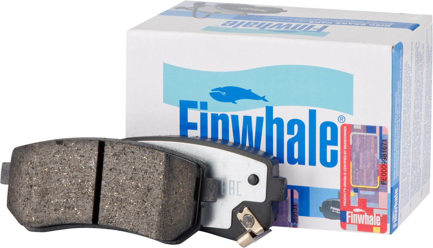 Тормозные колодки Finwhale. Артикул V1025
