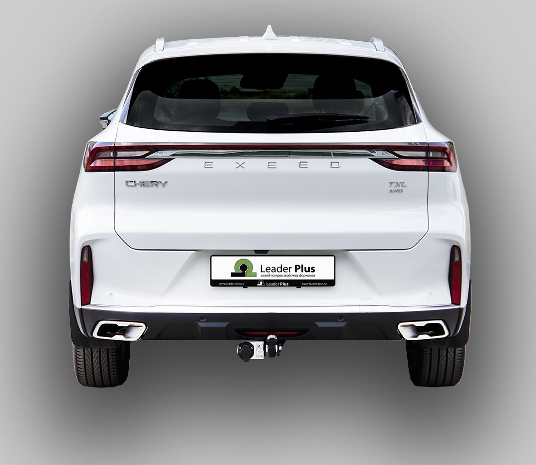 Фаркоп Лидер-Плюс для Exeed TXL (кроме 2,0 л) 2020-2026 (Съемный под квадрат 50х50). Артикул C108-E