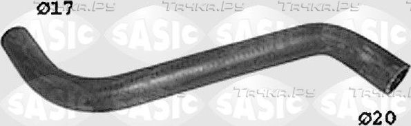 Патрубок радиатора (системы охлаждения) Sasic. Артикул SWH6786