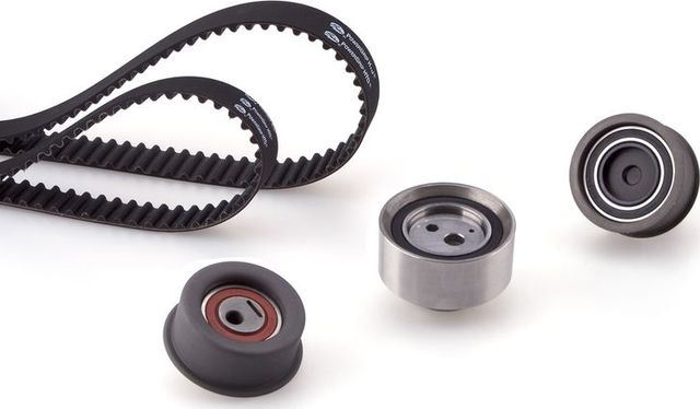 Ремень ГРМ с роликами (комплект) Gates PowerGrip® для Nissan Primera P11 1996-1997. Артикул K035309XS