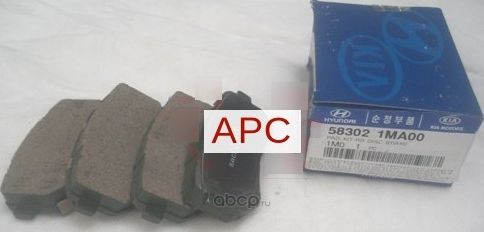 Тормозные колодки Hyundai / KIA. Артикул 583021MA00