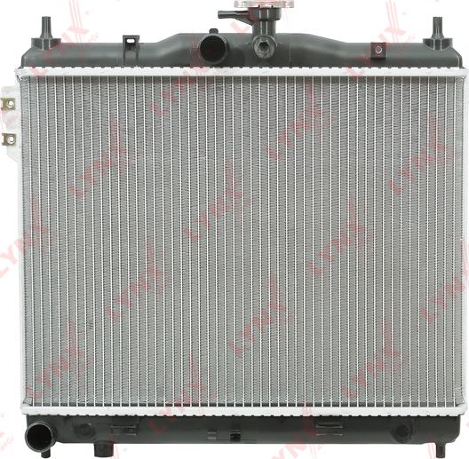 Радиатор охлаждения двигателя LYNXauto для Hyundai Getz I 2002-2010. Артикул RB-2338