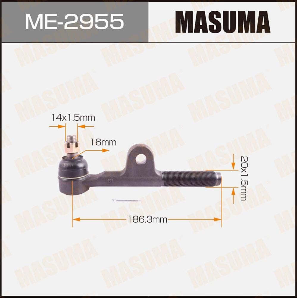 Наконечник рулевой тяги Masuma. Артикул ME-2955