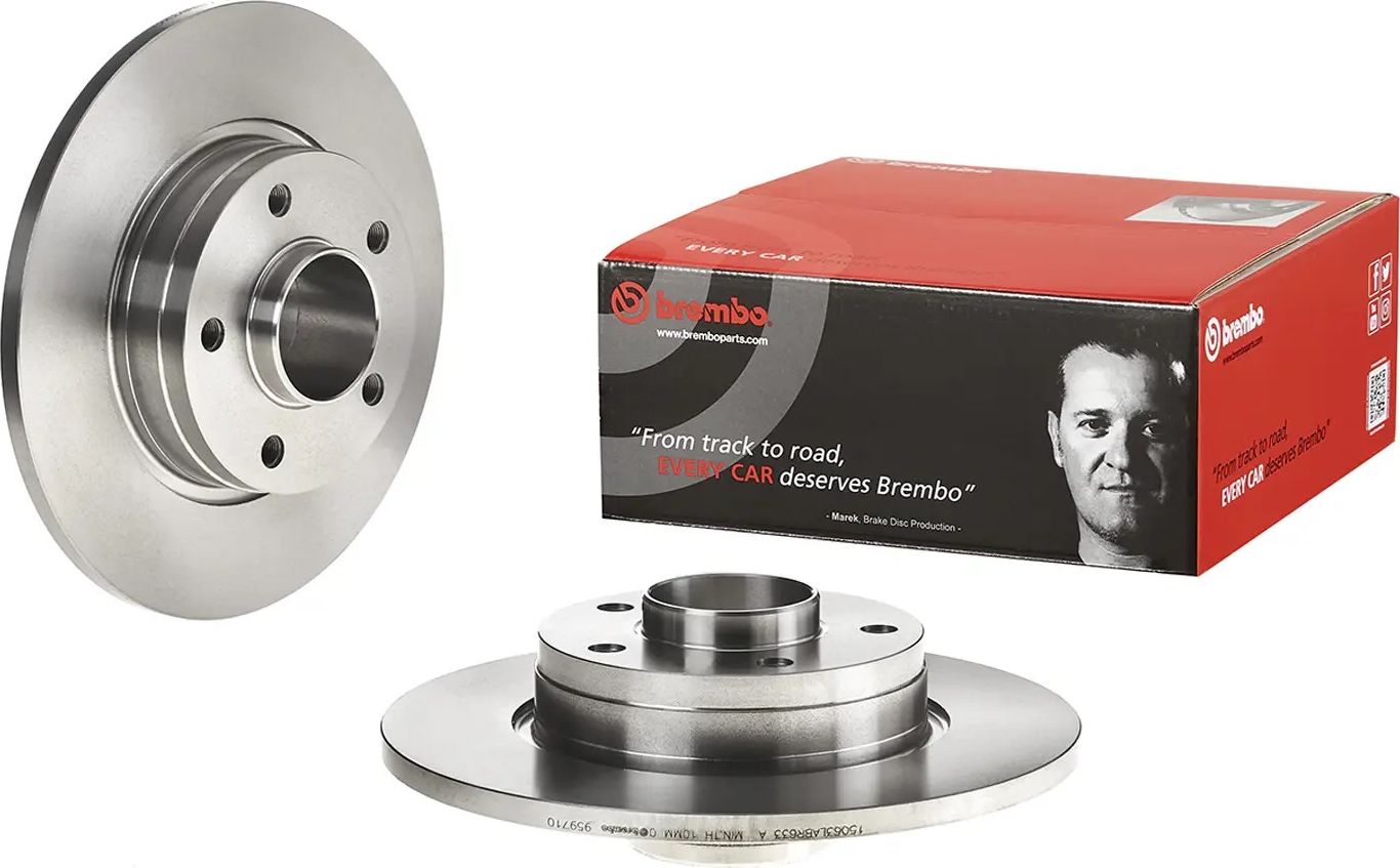 Тормозной диск Brembo PRIME LINE - With Bearing Kit. Артикул 08.9597.17