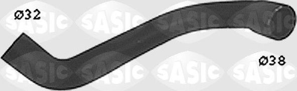 Патрубок радиатора (системы охлаждения) Sasic. Артикул SWH4228