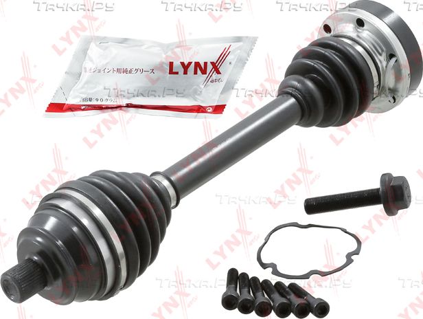 Полуось (привод в сборе, приводной вал) LYNXauto. Артикул CD-1458