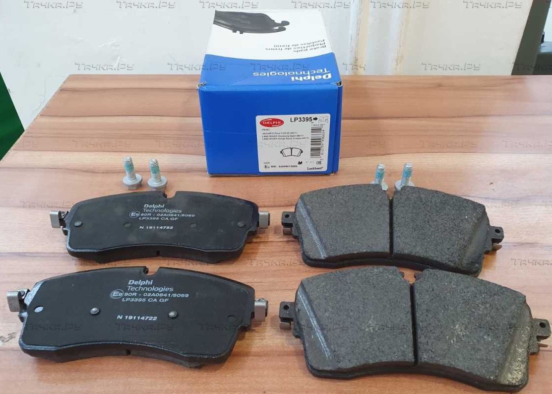 Тормозные колодки Delphi (Low-Metallic) передние для Land Rover Range Rover Sport II 2013-2026. Артикул LP3395