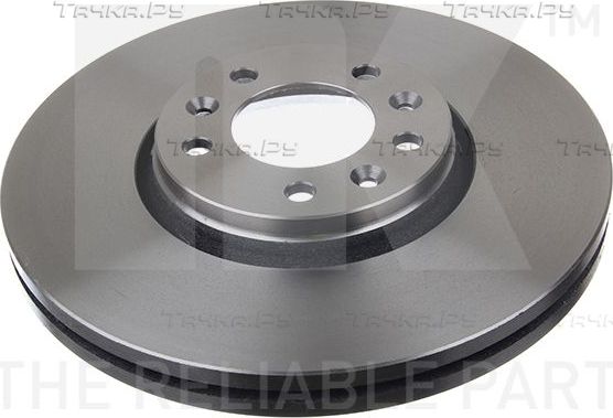 Тормозной диск NK передний для Peugeot 407 2005-2011. Артикул 203734