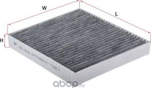 Салонный фильтр Nissan для Infiniti QX50 I 2013-2017. Артикул AY684NS001