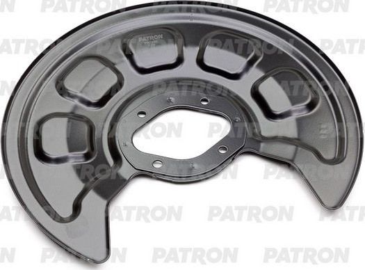 Кожух (щиток) тормозного диска Patron задний для Volkswagen Caddy IV 2015-2019. Артикул PBS239