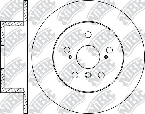 Тормозной диск NiBK. Артикул RN1232