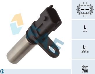 Датчик положения коленвала FAE для Kia Sorento I 2007-2011. Артикул 79517