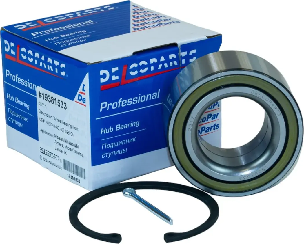 ПОДШИПНИК СТУПИЦЫ (Delcoparts). Артикул 19381533
