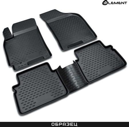 Коврики 3D Element для салона Toyota Tank правый руль хэтчбек 2016-2026. Артикул ELEMENT3DAN0440210k