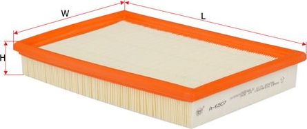 Воздушный фильтр Sakura для Volvo 780 1986-1990. Артикул A-6507