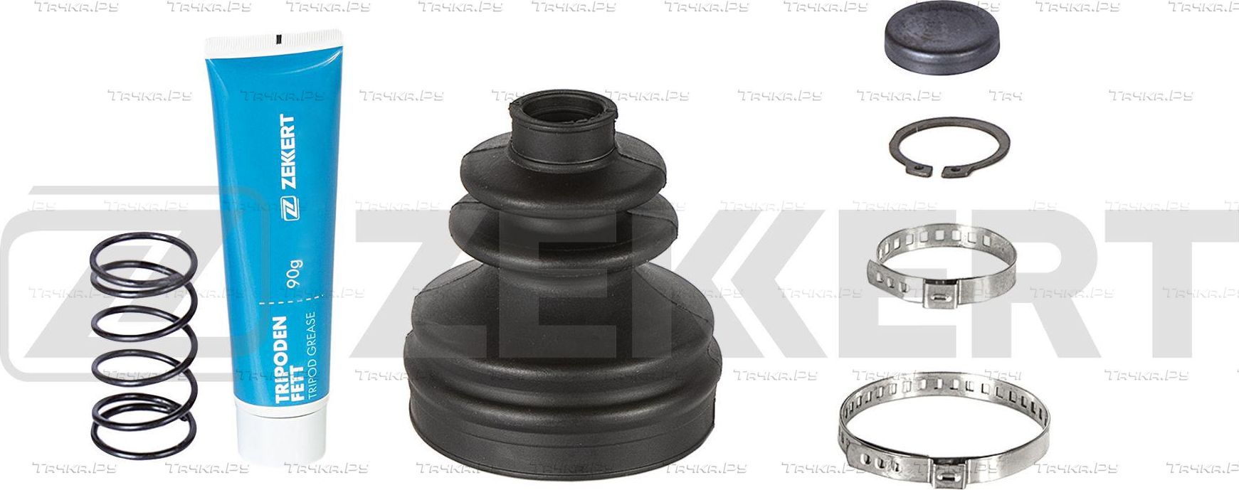 Пыльник ШРУСа внутренний Zekkert передний для Renault Megane II 2002-2012. Артикул SM-1251S