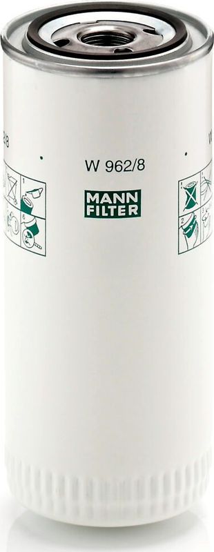 Масляный фильтр Mann-Filter. Артикул W 962/8