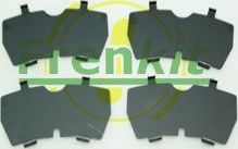 Пружины тормозных колодок, комплект Frenkit. Артикул 940008