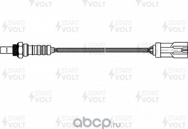 Лямбда-зонд (кислородный датчик) StartVOLT для Renault Clio II 1998-2013. Артикул VS-OS 0929