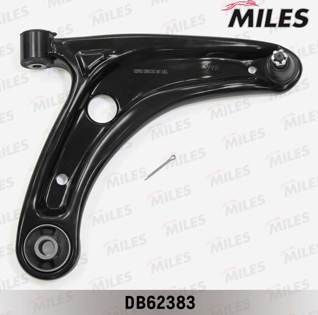 Поперечный рычаг передней подвески Miles правый нижний для Honda Jazz I 2002-2008. Артикул DB62383