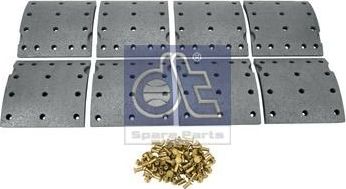 Тормозные накладки DT Spare Parts. Артикул 2.94054