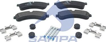 Тормозные колодки Sampa. Артикул 092.713