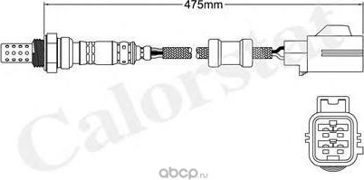 Лямбда-зонд (Vernet). Артикул LS140538