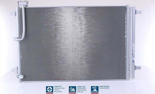 Радиатор кондиционера (конденсатор) Nissens (алюминий) для Audi A8 III (D4) 2014-2018. Артикул 941077