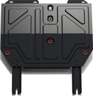 Защита АвтоБРОНЯ для картера и КПП Chery Tiggo T11 FL 2011-2016. Артикул 111.00916.1