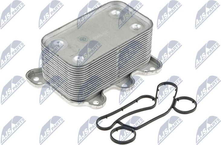 Радиатор масляный (маслоохладитель) для двигателя NTY (алюминий). Артикул CCL-ME-012