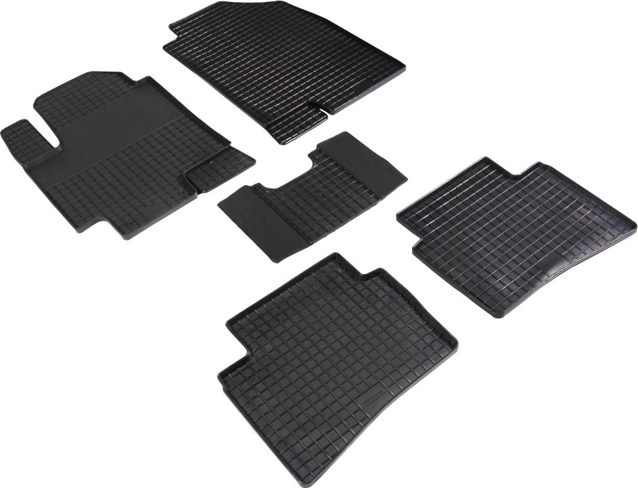 Комплект ковриков Seintex с узором сетка для салона Hyundai Solaris II 2017-2026. Артикул 92902