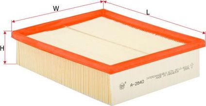 Воздушный фильтр Sakura. Артикул A-2840