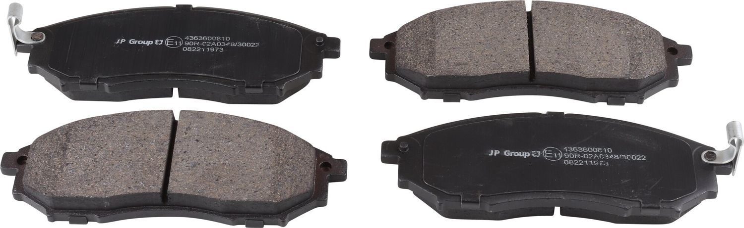 Тормозные колодки JP Group. Артикул 4363600810