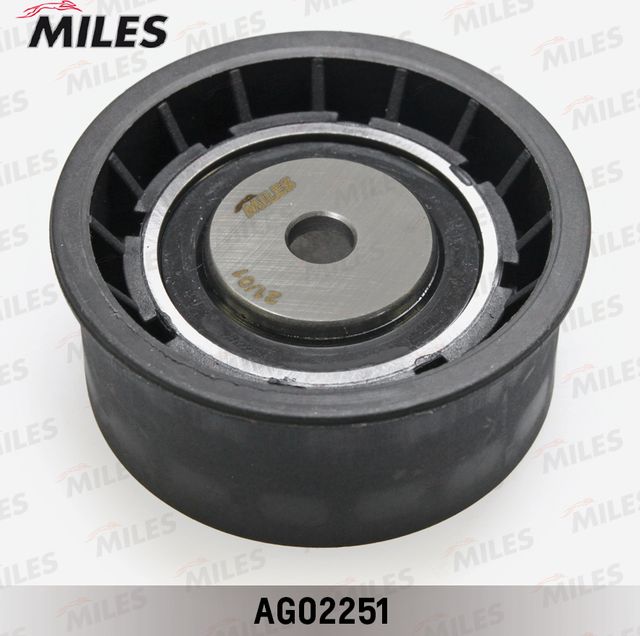 Направляющий (ведущий) ролик ремня ГРМ Miles для ВАЗ 2110 1996-2000. Артикул AG02251