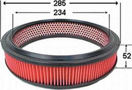 Воздушный фильтр JS Asakashi. Артикул A441J