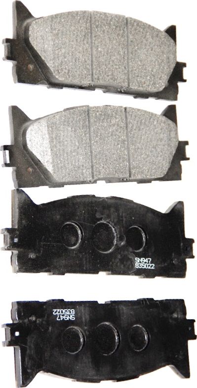 Тормозные колодки Advics передние для Toyota Carina VII (T210) 1996-2001. Артикул SN947